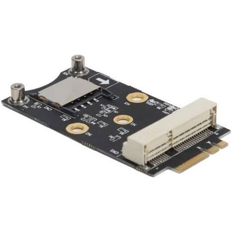 Adapter M.2 Vers Mini PCI‑E Avec Module Wifi 3G 4G SIM Slot (1/4)