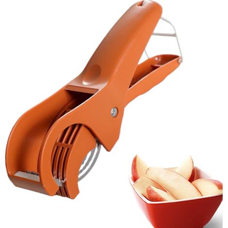 Manual Slicer, Stainless Steel Vegetable Slicer Portable Reusable Multifunctional Kitchen Utensils for Cutting and Preparing Meals at Home and on Picnics (1/5)