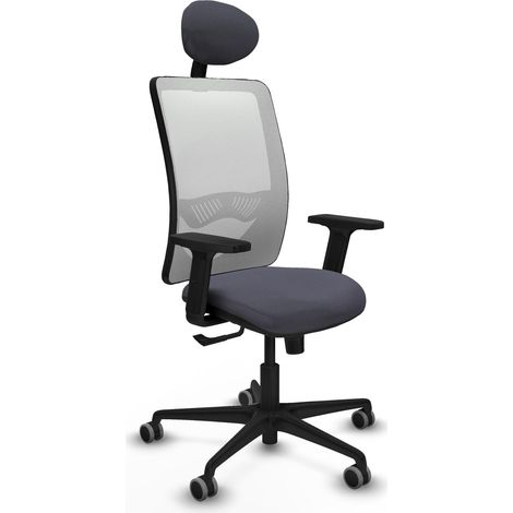 Silla ergonómica piqueras y crespo Zulema negro espuma de alta calidad (1/2)