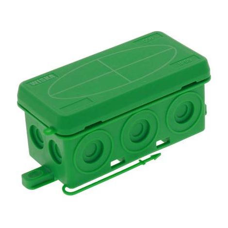 BOÎTE DE DÉRIVATION WISKA KA 006/5 GN 10109585 (L X L X H) 86 X 44 X 41 MM VERT IP55 1 PC(S) (1/2)