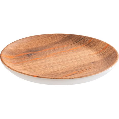 Assiette Crazy Wood - Diamètre : 15 cm - Hauteur : 1,5 cm (1/5)