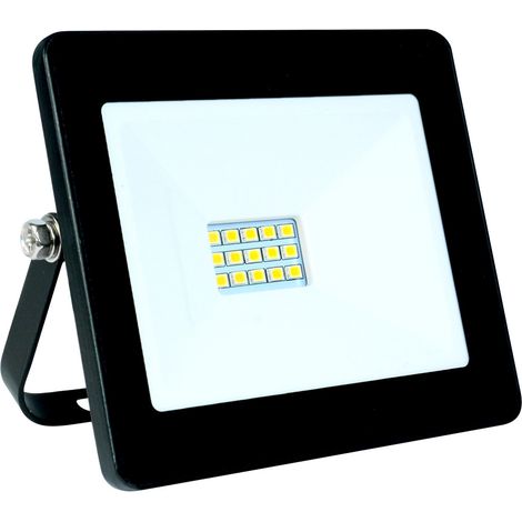 Projecteur extérieur mural aluminium led 10W extra plat IP65 800 lumens (1/5)
