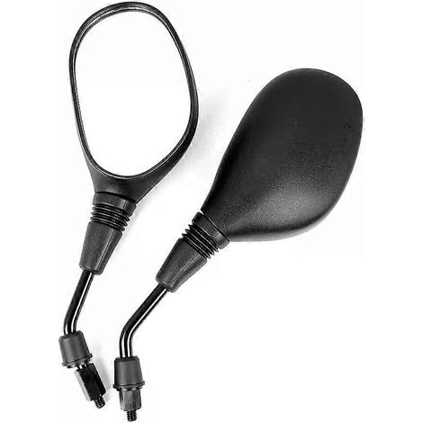 Rétroviseur de moto 8 mm 10 mm, rétroviseur de recul pour véhicule électrique, scooter, vélo électrique, rétroviseurs latéraux convexes arrière JXLGV (1/5)