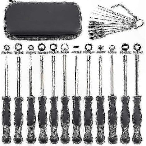 Kit d'outils de carburateur 12 pièces pour petits moteurs, compatible avec les débroussailleuses et coupe-bordures 2 temps, réglage de bonne qualité WHBYV (1/4)