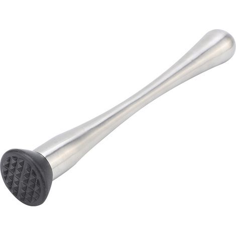 Bâton à glace en acier inoxydable 25cm - Pilon pour cocktails et bar à domicile (1/5)