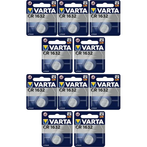 .Varta CR 1632 3V au lithium.