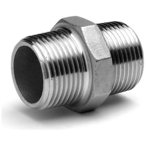 mamelon hexagonal inox d08/13