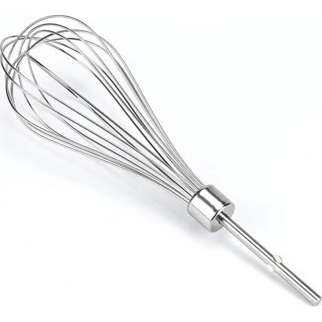 2 Edelstahl-Rührbesenaufsätze (für Handmixer) - Zubehör für Handmixer