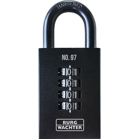 Burg Wächter Numero 97 50 SB Vorhängeschloss 50 mm Zahlenschloss (1/2)