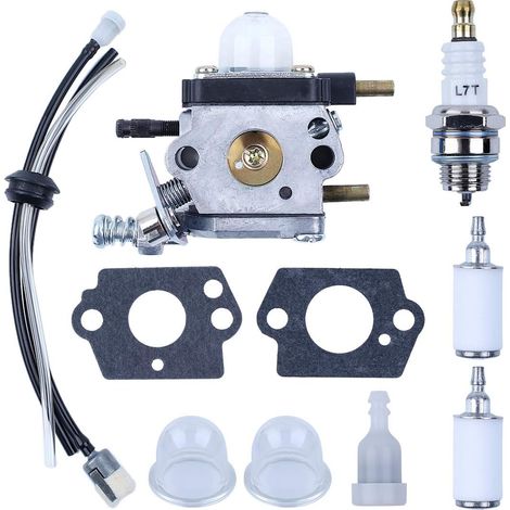 Kit de Primer de Bulbe pour Carburateur, Ligne de Filtre à Carburant et Tuyau pour Motoculteur Mantis 7222 7225 7230 Echo TC210 TC2100 pour Moteurs ZAMA C1U-K54A (1/5)