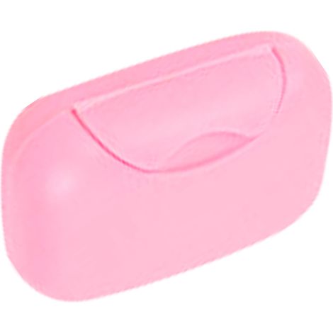 Boîte à savon de voyage étanche et portable, rose, pour la maison ou l'hôtel. (1/5)
