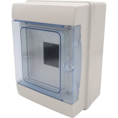 Centralino da parete 4 moduli con portello quadro elettrico a stagno IP65 145x200x105 mm (1/5)