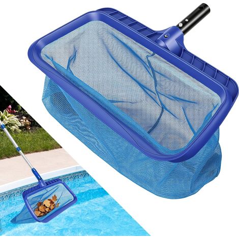 Swimming Pool Landing Net Surface Depth 35 cm Extra Fine Mesh Pool Landing Net for Swimming Pools Swimming Pool (Blue, Sleeveless) (1/5)
