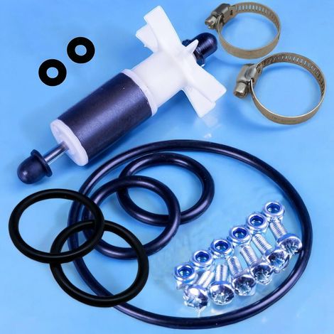Impulseur de rechange pour Lay-Z-Spa 58113 P4071 Fix E02 pour pompe Lazyspa pour pompe à eau Coleman Hot Tub Impulseur + Tige + Gaz + Vis + Attache (1/5)