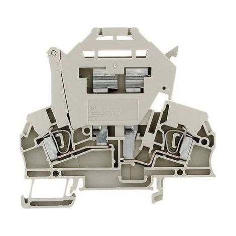 Weidmüller 1616410000-1 Morsetto componibile portafusibili A molla Beige scuro 1 pz.