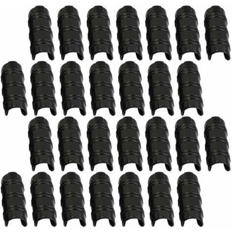 30pcs 32mm Greenhouse Clips, Pipe Clamps for Attaching Covers to Garden Greenhouses, Films, Plants, TRIMEC (1/5)