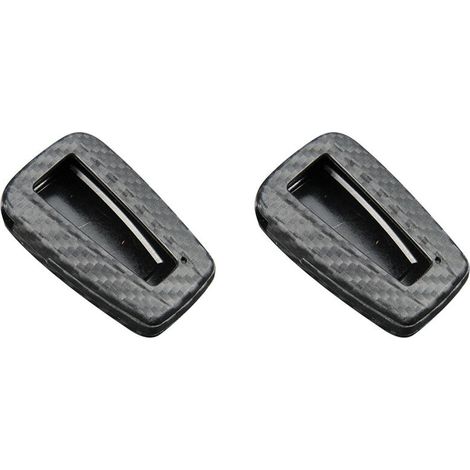 coperture in silicone effetto fibra di carbonio per chiave intelligente auto, compatibili con Camry, RAV4, CHR, Prius, Avalon (2018, 2019, 2020, 2021).