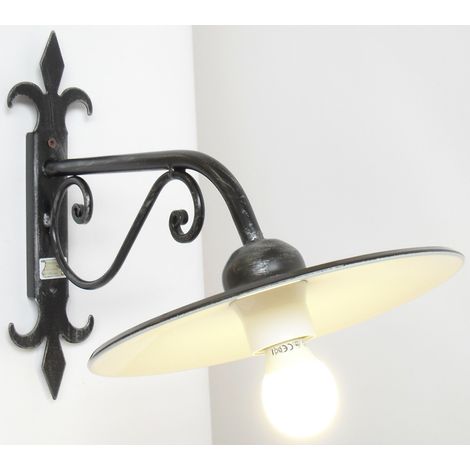 LAMPADA TULIPANO CON PIATTO Ø cm.27 1x100 Watt