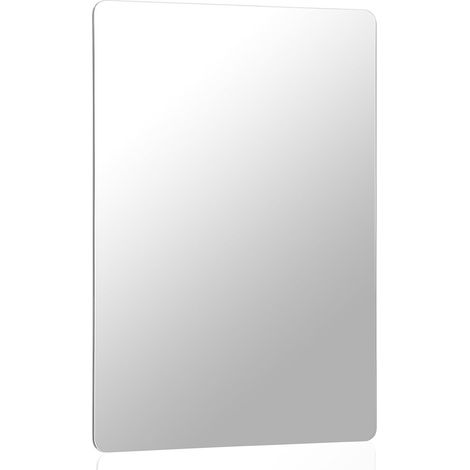 Miroir Magnétique Acrylique Léger, Format Rectangulaire Compact, Accessoire Souple pour Chambre, Casier et Bureau, Miroir Incassable pour Usage Domestique Facile à Entretenir (1/5)