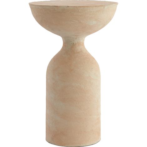 Tavolino d'appoggio Light & Living MURLA beige in carta pesta –