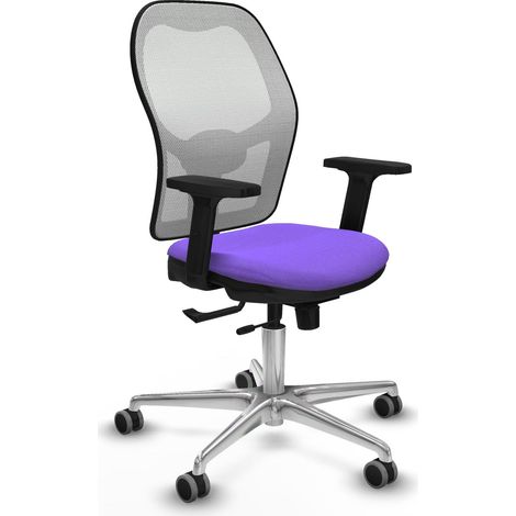 Silla de oficina piqueras y crespo Jorquera Bali lila reposabrazos ajustables (1/2)