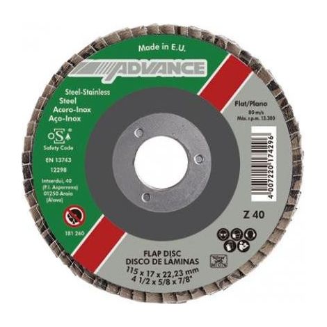 Disco de Láminas PEFERD V-5115 PFC 115 Z 80 ADVANCE IBE