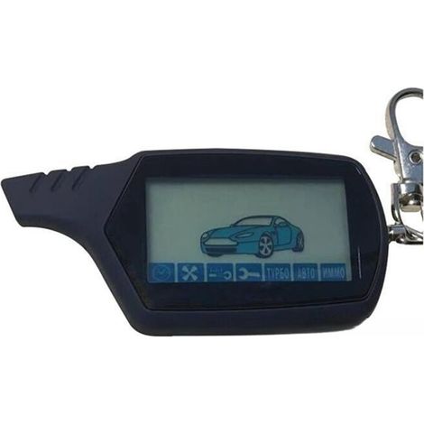 Sistema di allarme antifurto per auto A91 con telecomando LCD bidirezionale per motorino di avviamento russo Starline A91