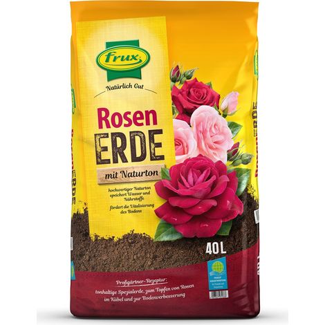 frux® Pro Rosenerde mit Naturton - 40 Liter