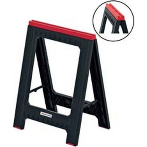 1PZ CAVALLETTO PIEGHEVOLE TITAN - mm.580x415x770h. art.KTIS8060