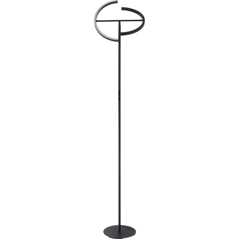 Lampadaire salon LED Castelpoto, lampe de lecture tactile à intensité (1/5)