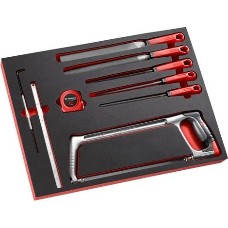 Facom – Plateau à outils en mousse pour modèle MODM.603F – Accessoire pour outil multifonction – Conçu pour chantiers humides