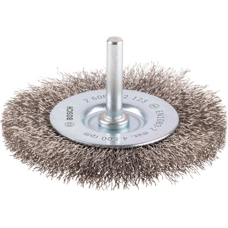 Bosch PRO Stainless Steel clean Scheibenbürste, gerader Schaft, 80 x 0,2 mm (1/5)