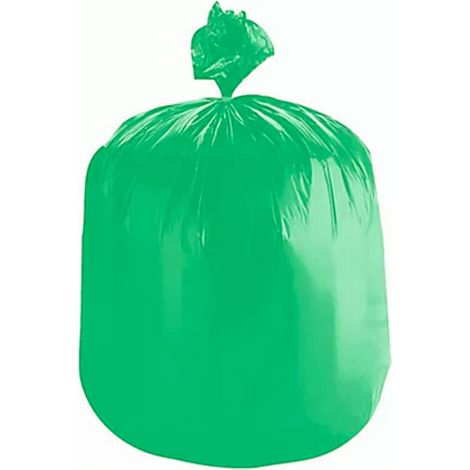 Lot 500 sacs poubelle à déchet Rouleaux de 20L 30L 50L 100L 110L 130L Litres Taille - 110L-VERT