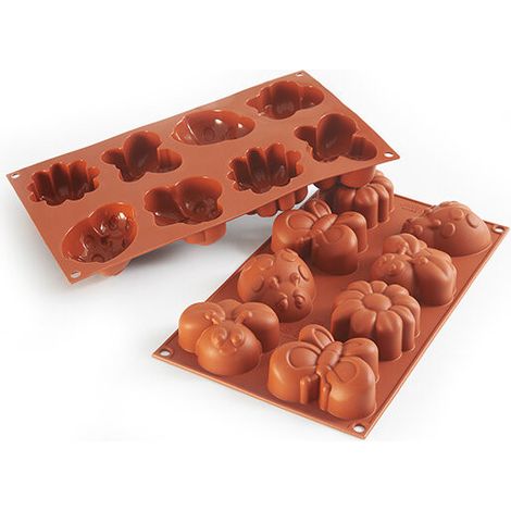 Silikomart springlife- stampo per 8 dolci ø cm 69x32mm qualità professionale