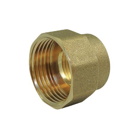 Riduzione Ottone Ff 1/2x3/8 - Irrigazione a pioggia