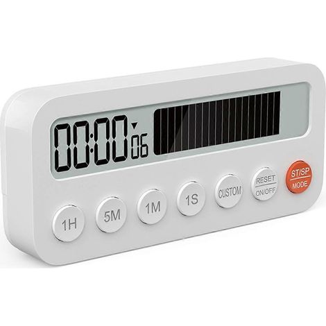 Horloge de cuisine numérique magnétique, ustensiles de cuisine pour enfants, camping et salle de classe. (1/5)