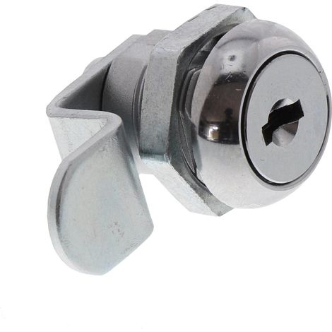 Burg-Wächter ZBK 72 SB-Cilindro di Ricambio per Cassetta delle Lettere, Serratura a Leva, per Materiale da 1 a 7 mm, Cromato, Multicolor (1/4)