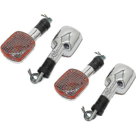Clignotant compatible avec Honda Magna VF250, VF750, Rebel CA250, CMX250, CMX400, Shadow 500, VT500C, VTX1300, VTX1800, VLX400 et VLX600 (1/5)