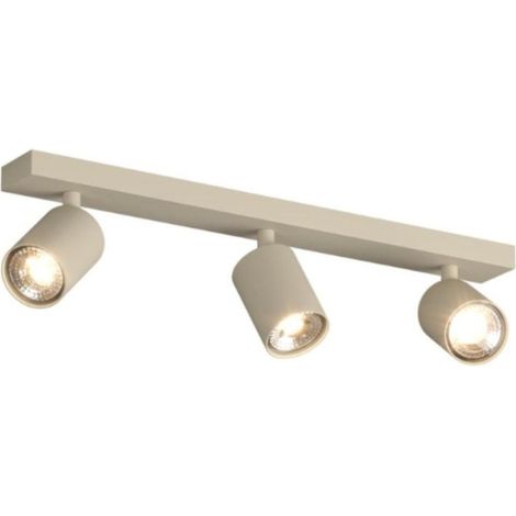 Binario moderno top light kora 1208 3 sa gu10 led faretti orientabili (1/5)