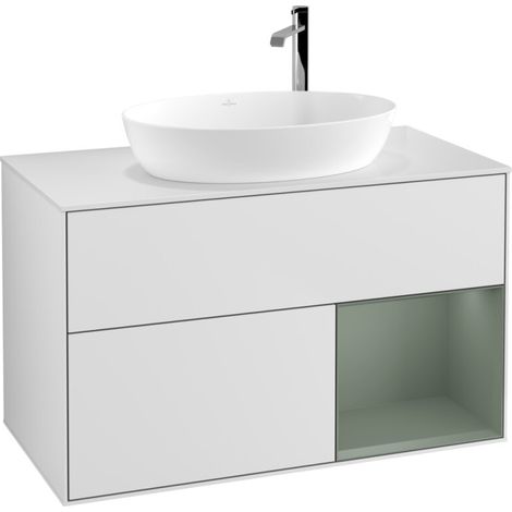 Villeroy & Boch F901GMMT Meuble sous vasque Finion F90 (1/2)