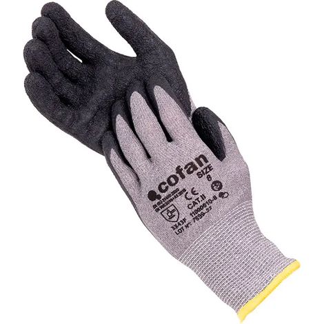 HPPE schnittfester Handschuh mit strukturiertem Latex Größe 8 (1/3)