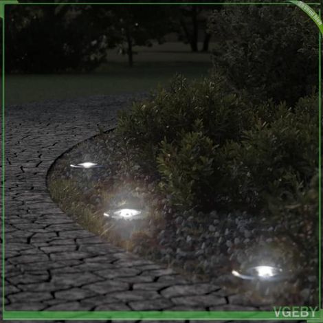 Lampe au sol d'extérieur - FAFEISY - 4006391 - IP67 - Aluminium moulé sous pression - Diffuseur en verre (1/5)