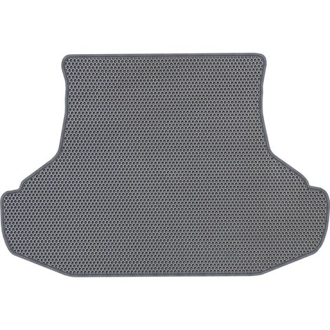 Tapis de coffre en EVA, revêtement alvéolé gris pour Lada 111 Kombi (2000-2008). (1/5)