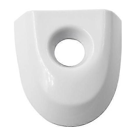 Cache-serrure de porte avec trou de serrure, en fibre de carbone, noir et blanc, compatible avec Nissan Juke et Micra (réf. 806441kk0d). Accessoires auto - Protection de serrure de porte (blanc). (1/5)