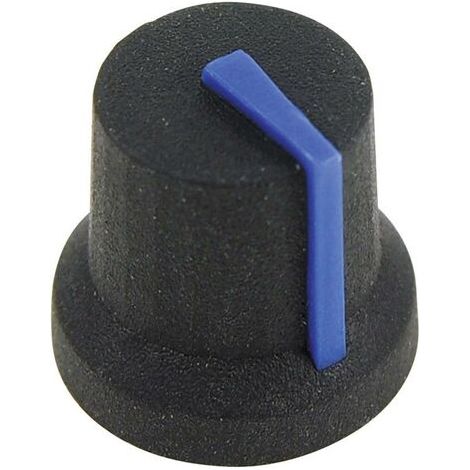 Tête de bouton rotatif Cliff CL170851BR noir, bleu (Ø x H) 16.8 mm x 14.5 mm 1 pc(s) (1/4)