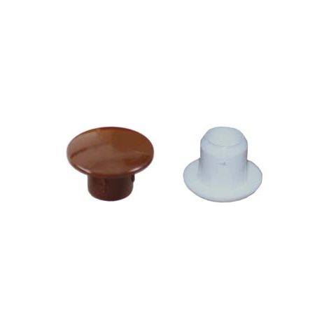 COPRIFORO IN PLASTICA- - ø mm.6 con testa ø mm.10 colore bianco - 2000 pezzi