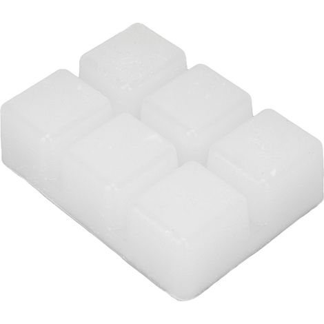 Lot de 2 blocs de cire parfumée au jasmin, extrait végétal, 2,5 oz, pour rafraîchir la maison, ambiance lecture ou réunion, fondant aromathérapie. (1/5)