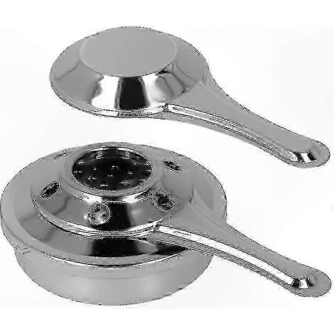 Set Chauffage Fondue - Réchaud Compact 9cm pour Fromage et Chocolat Fondu (1/3)