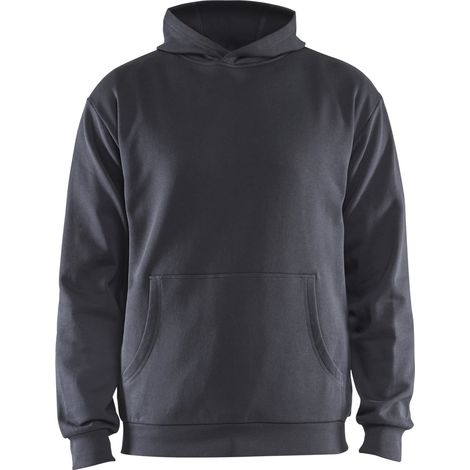 Sudadera de trabajo con capucha 3586 - Gris medio S