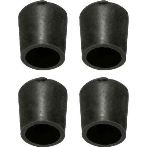 Set of 4 durable rubber anti-slip feet for furniture and tables - 19 mm inner diameter (1/5)